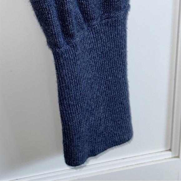 Abercrombie and Fitch Navy Blue Drape Waterfall Cardigan Small - Picture 9 of 12